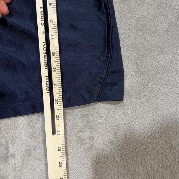 Adidas Dazzle Shorts Mens 2XL Blue Silk Three Stripes Athletic Gym Basketball - Picture 8 of 11